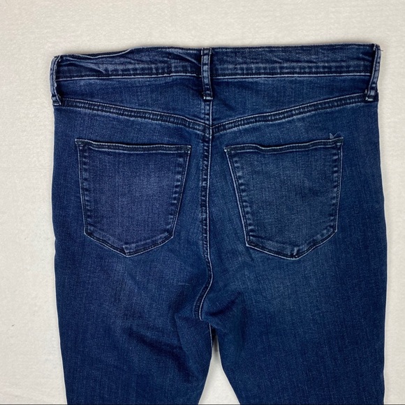 Gap True Skinny High Rise Stretch Dark Wash Denim - Picture 5 of 7